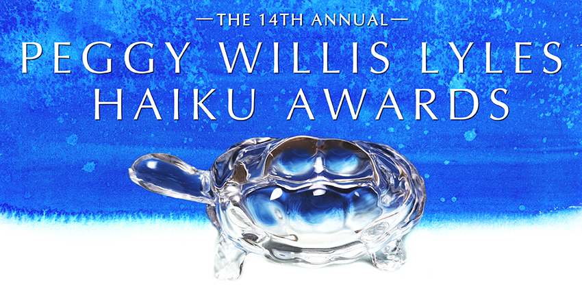 a glass turtle on a blue and white background
